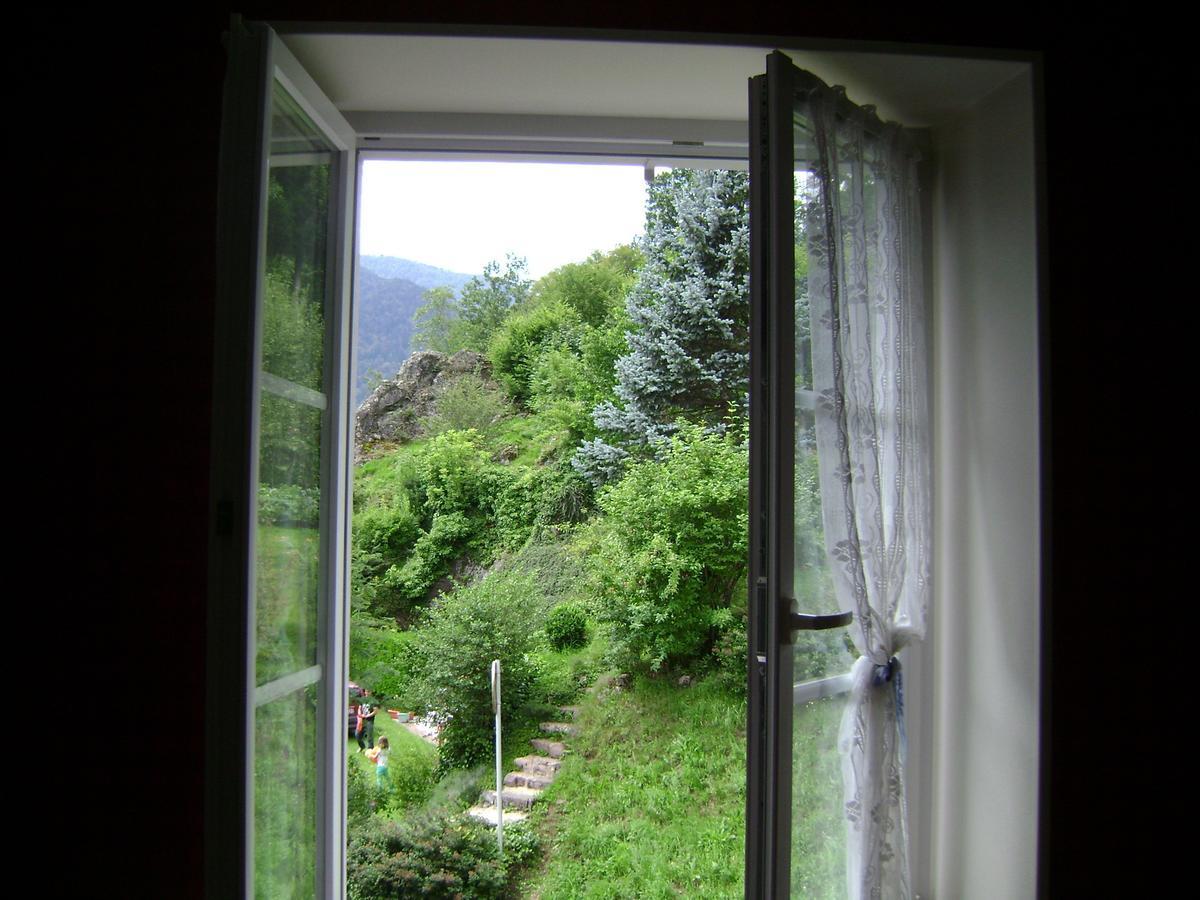 Les Volets Bleus Alsace Vosges Acomodação com café da manhã Urbès Exterior foto