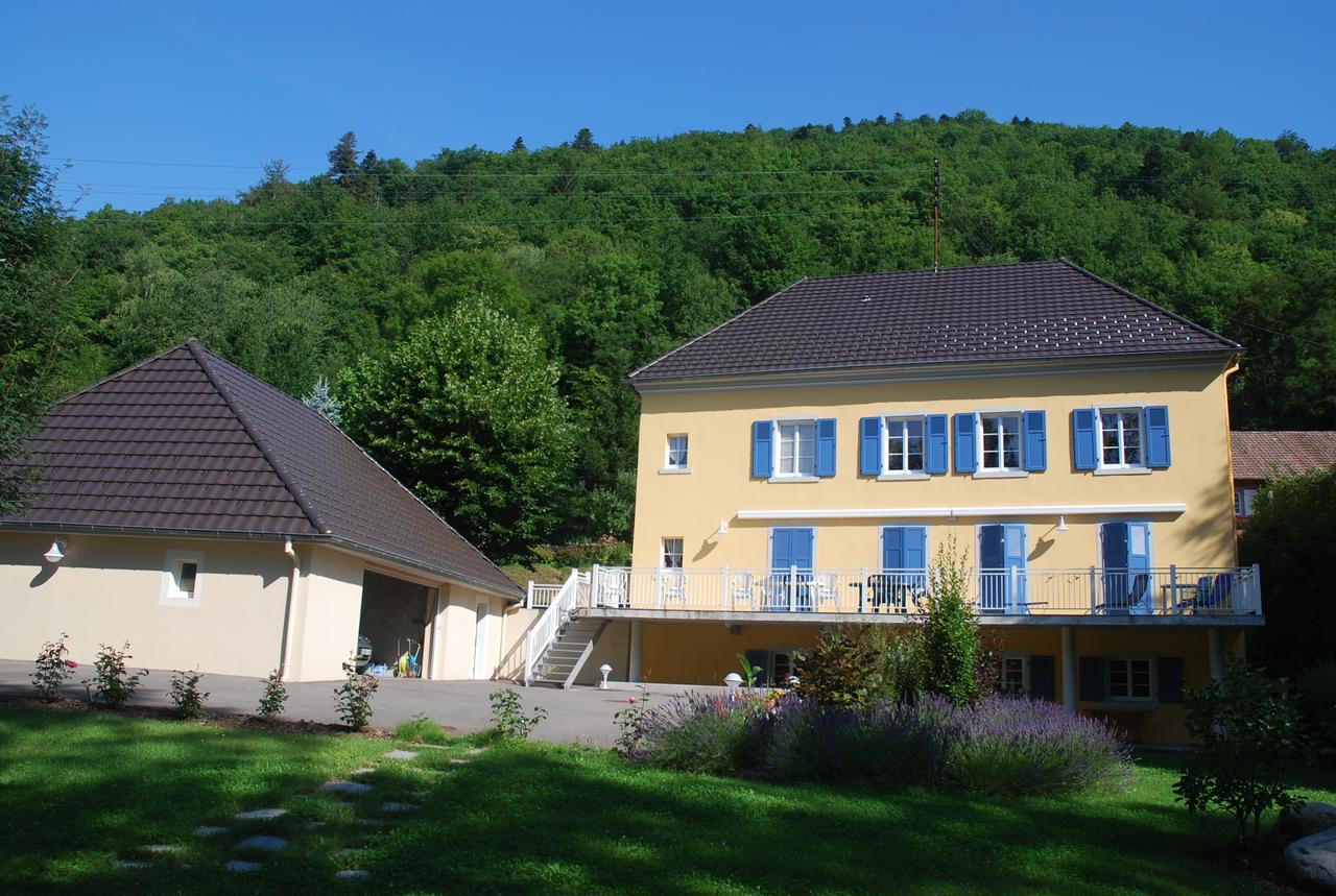 Les Volets Bleus Alsace Vosges Acomodação com café da manhã Urbès Exterior foto