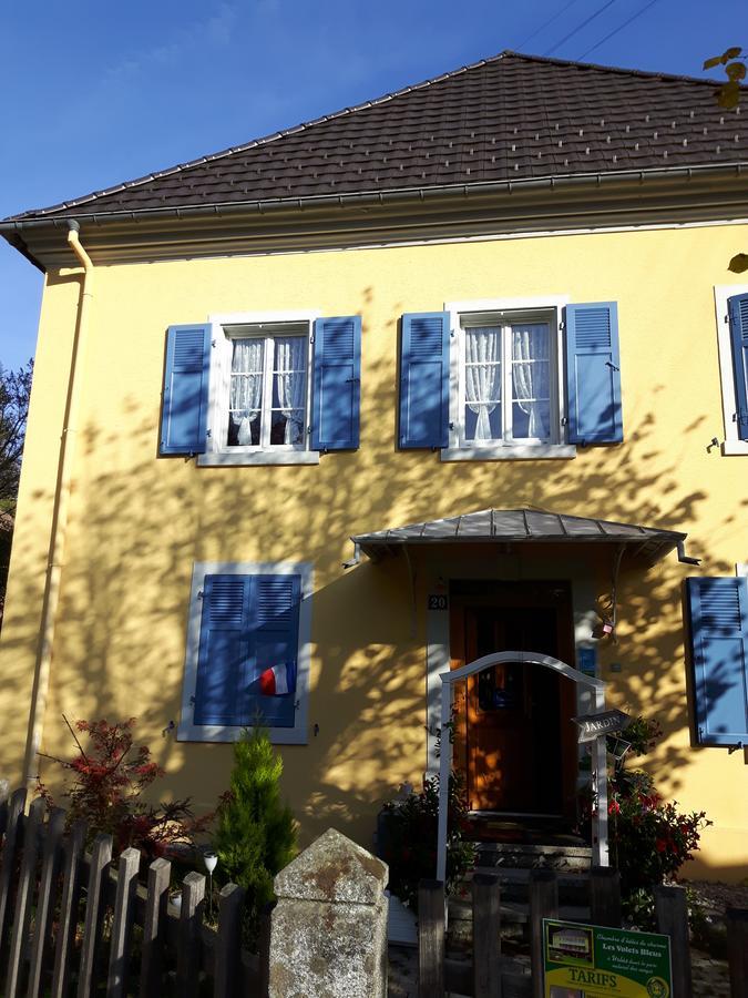 Les Volets Bleus Alsace Vosges Acomodação com café da manhã Urbès Exterior foto