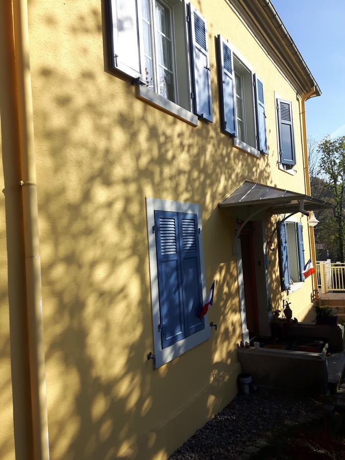 Les Volets Bleus Alsace Vosges Acomodação com café da manhã Urbès Exterior foto