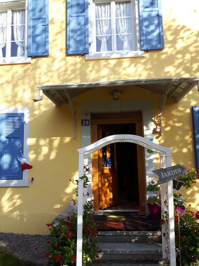 Les Volets Bleus Alsace Vosges Acomodação com café da manhã Urbès Exterior foto