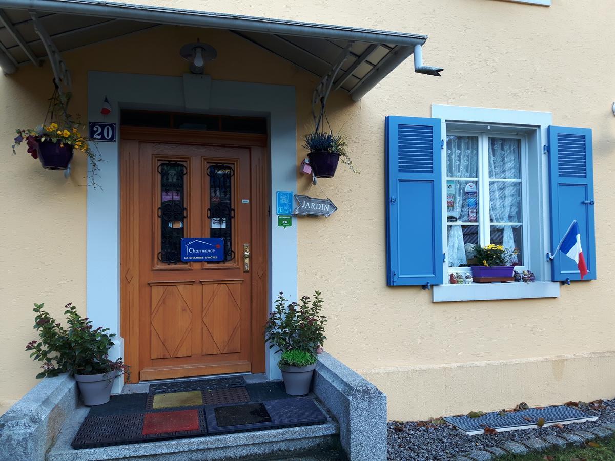 Les Volets Bleus Alsace Vosges Acomodação com café da manhã Urbès Exterior foto