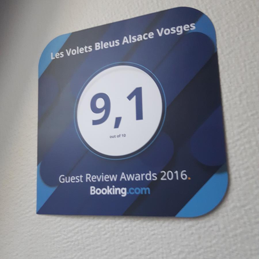 Les Volets Bleus Alsace Vosges Acomodação com café da manhã Urbès Exterior foto